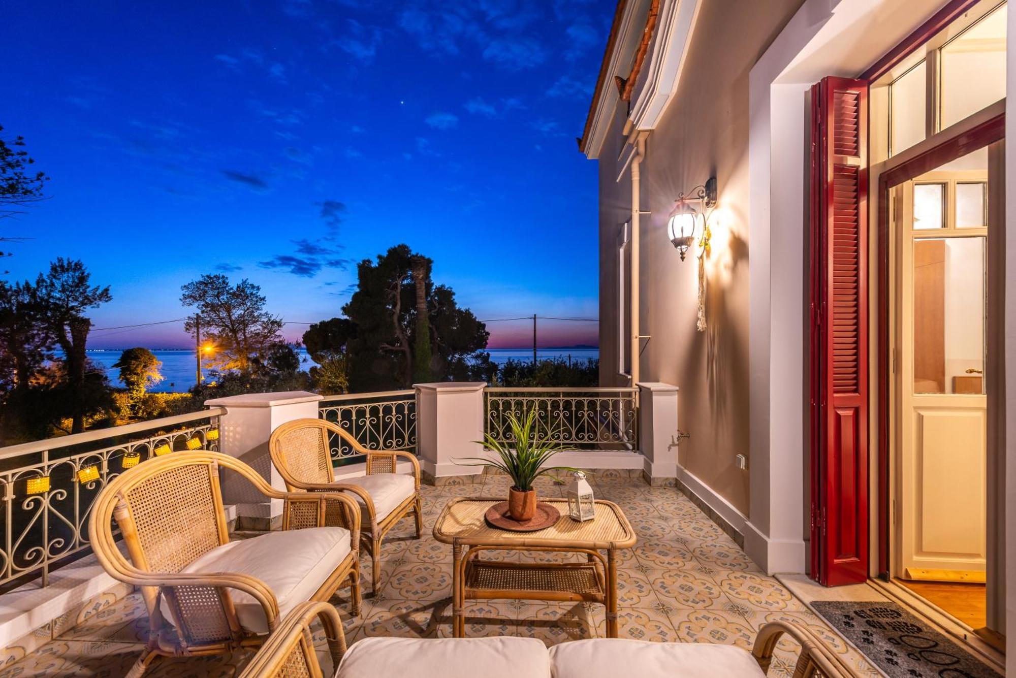 Sunset English Villas Paralía Habitación foto