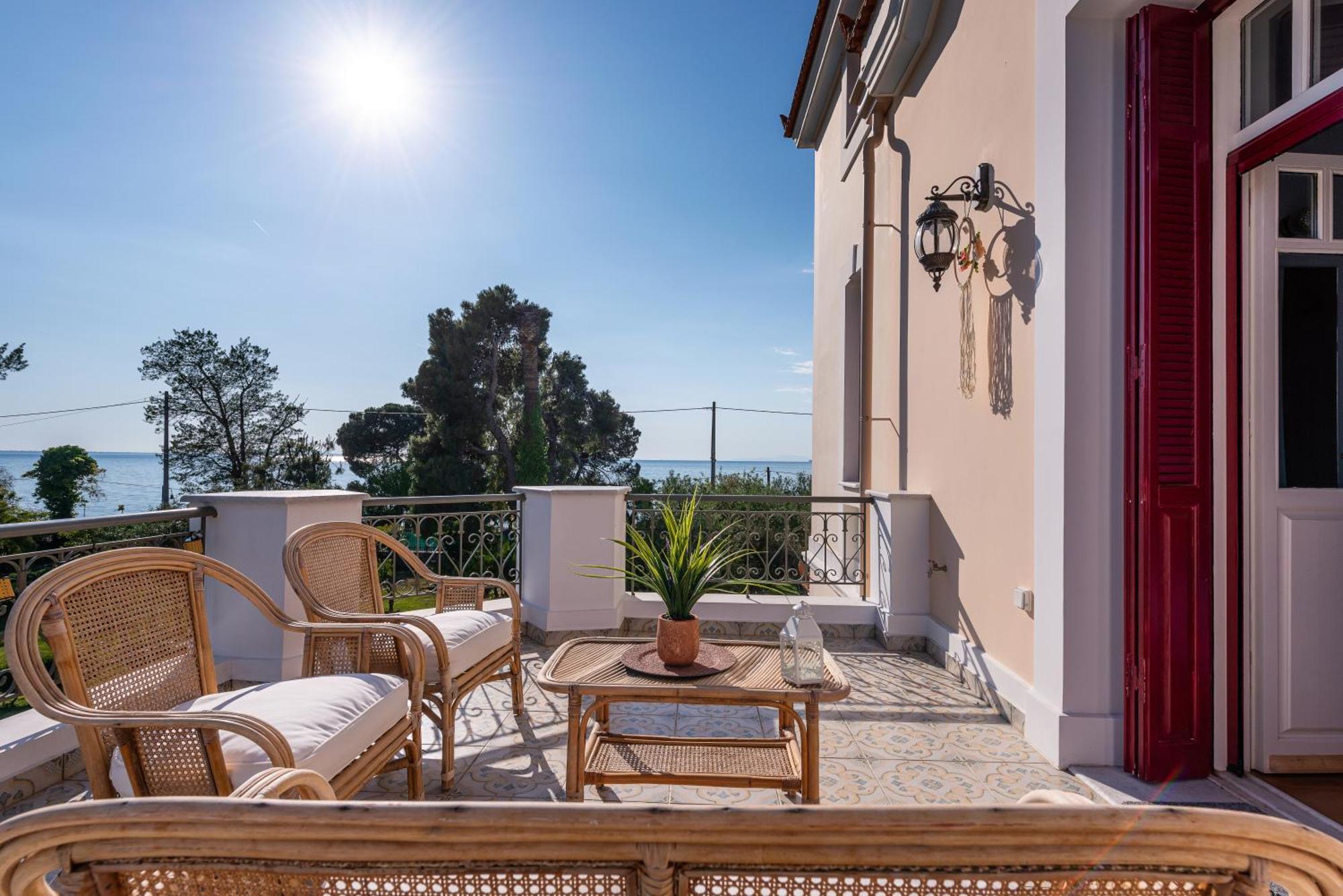 Sunset English Villas Paralía Habitación foto