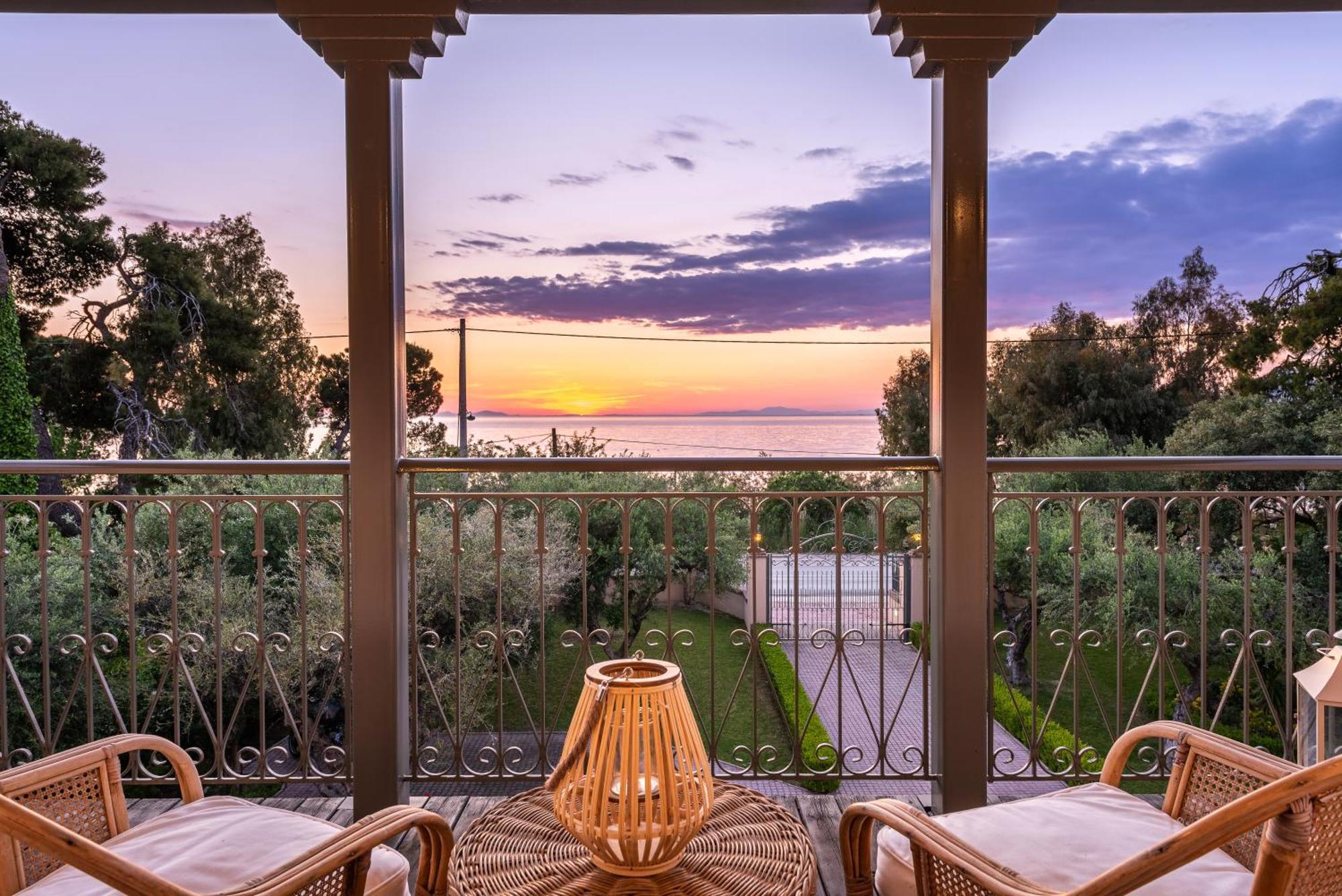 Sunset English Villas Paralía Habitación foto